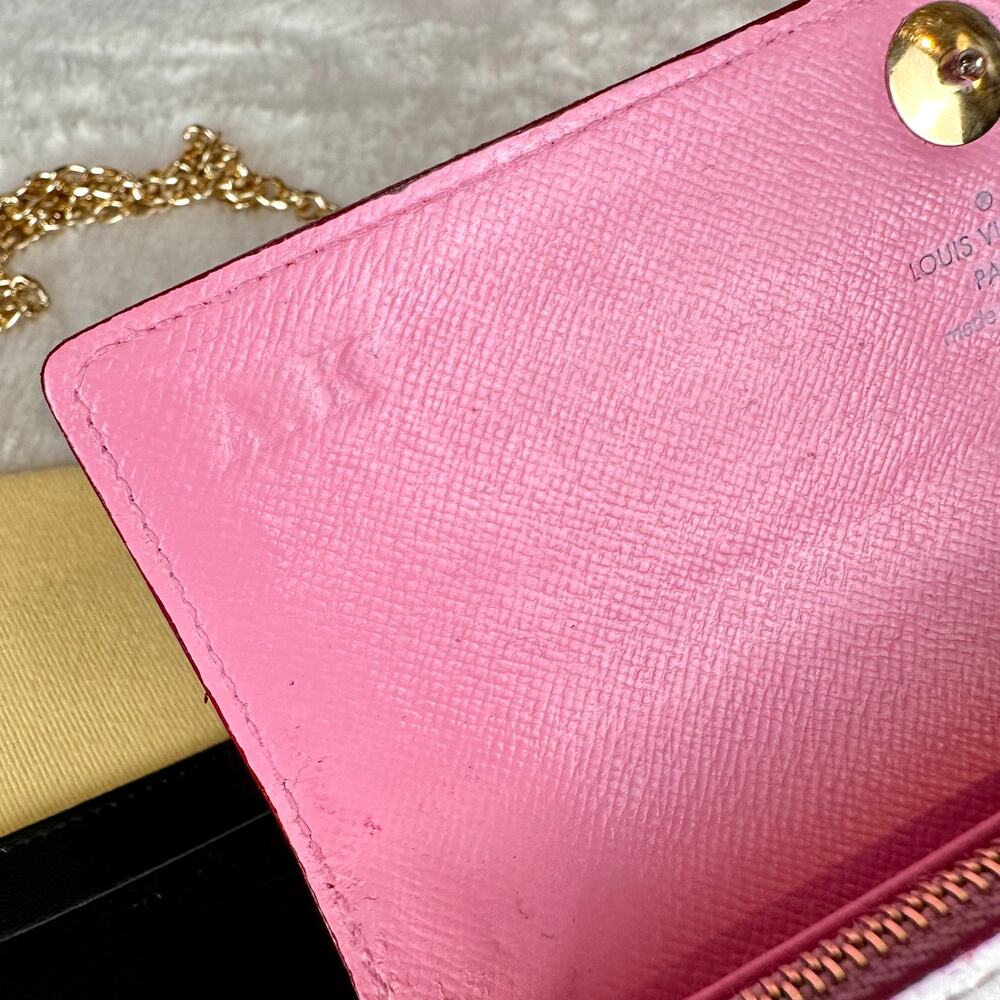 Louis Vuitton X Murakami Multicolor Sarah long wallet from 2009 crossbody - Picture 9 of 16